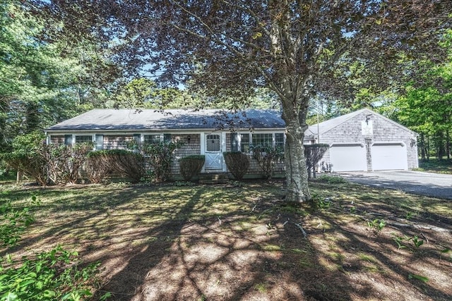 175 Knotty Pine Ln, Barnstable, MA 02632 - single story home featuring driveway and an attached garage