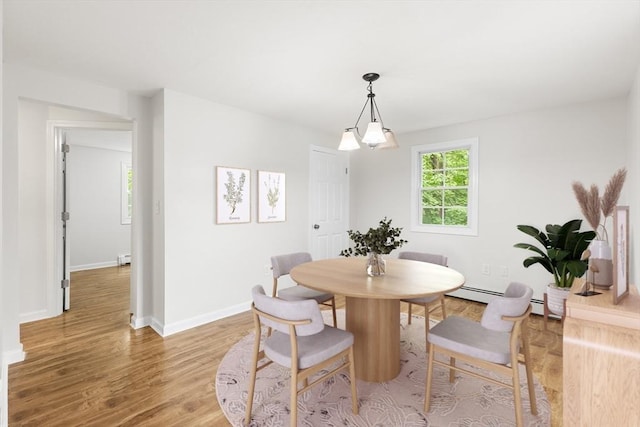 dining room featuring hardwood / wood-style floors