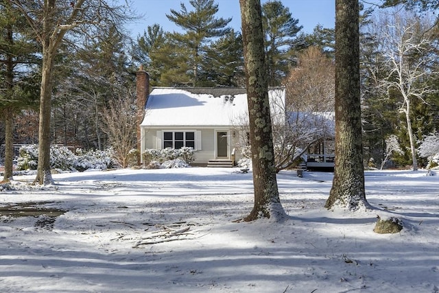 view of front of house