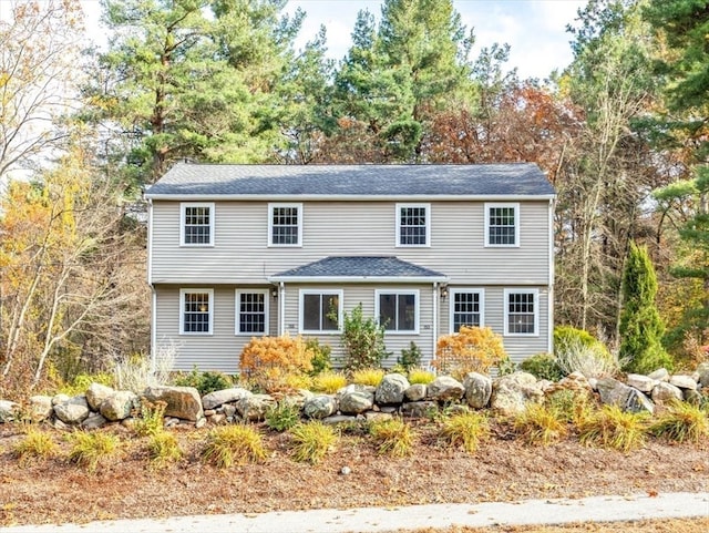 view of colonial-style house