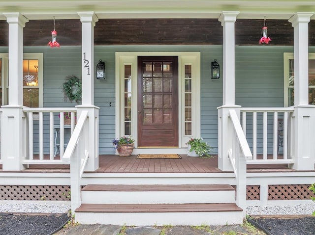 121 Merriam Rd, Grafton, MA 01519 - entrance to property with a porch