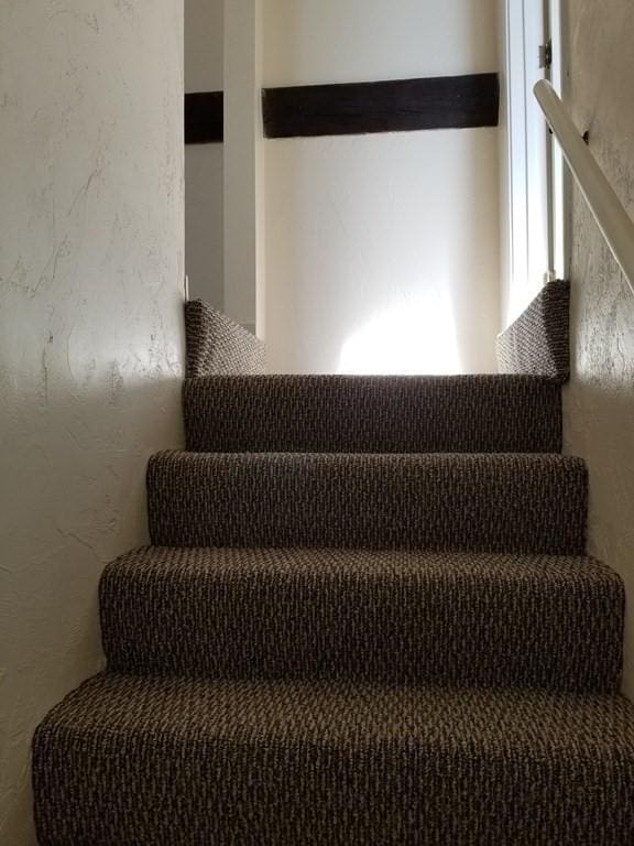 view of stairs