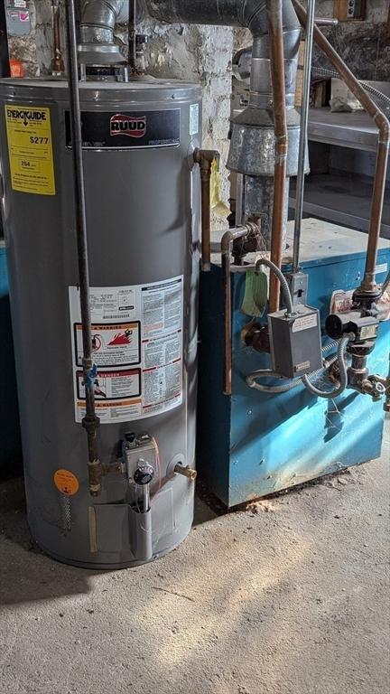 utilities featuring water heater