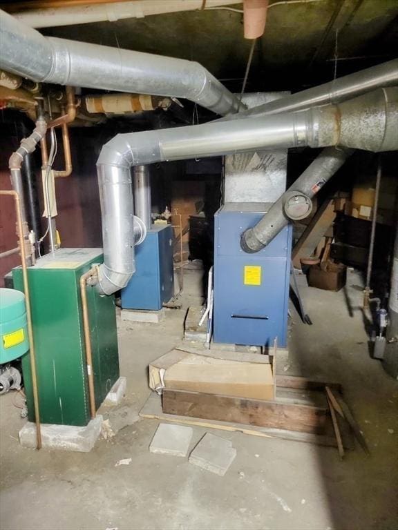 8 Dawes St, Boston, MA 02125 - utility room featuring a heating unit