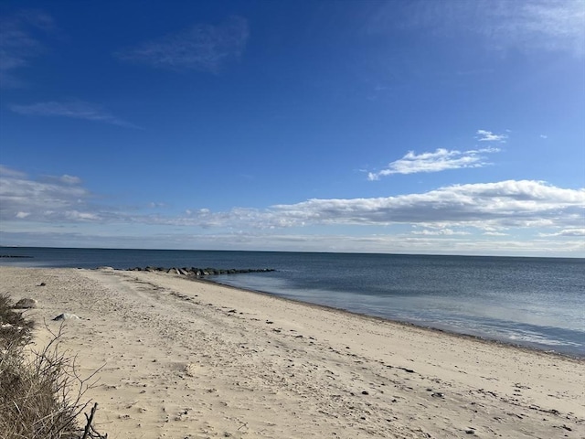 water view with a beach view