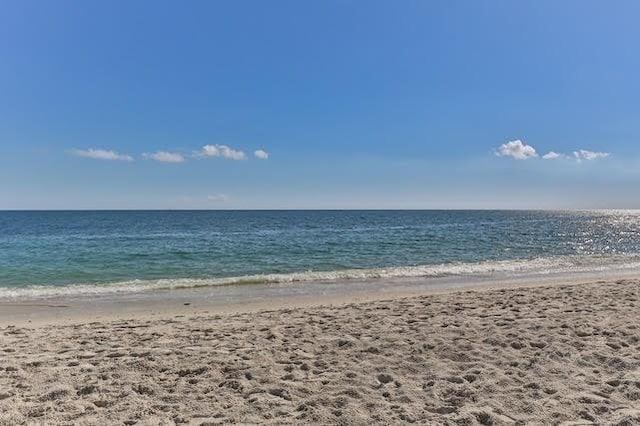 water view featuring a view of the beach