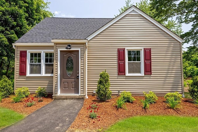 136 E St, South Hadley, MA 01075 - view of front facade featuring a shingled roof