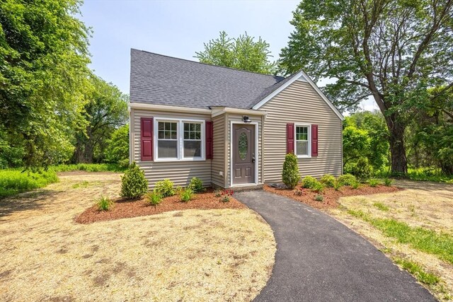 136 E St, South Hadley, MA 01075 - view of front facade with a shingled roof