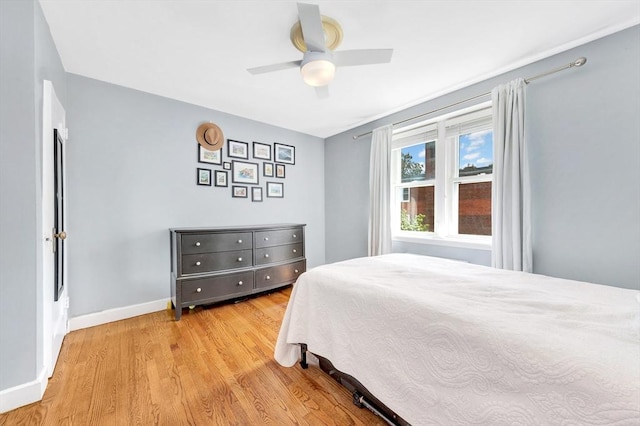 9 Twomey Ct Unit 52, Boston, MA 02127 - bedroom featuring wood finished floors and a ceiling fan