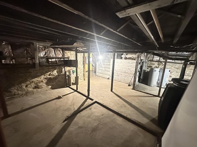 1025 Main St, Worcester, MA 01603 - view of unfinished basement