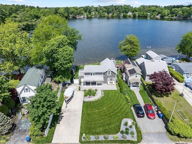 1091 Tobey St, New Bedford, MA 02745 - bird's eye view of a nearby body of water