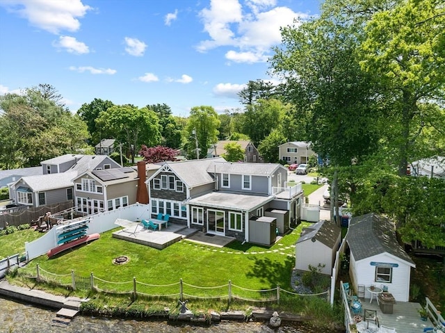 1091 Tobey St, New Bedford, MA 02745 - aerial view of residential area