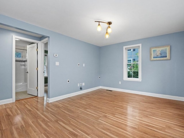 4 University Park, Waltham, MA 02453 - unfurnished room featuring light wood-style flooring and baseboards