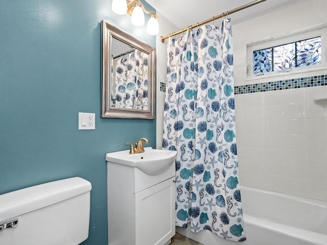 4 University Park, Waltham, MA 02453 - full bath with toilet, vanity, and shower / bathtub combination with curtain