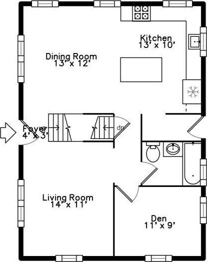 4 University Park, Waltham, MA 02453 - property floor plan