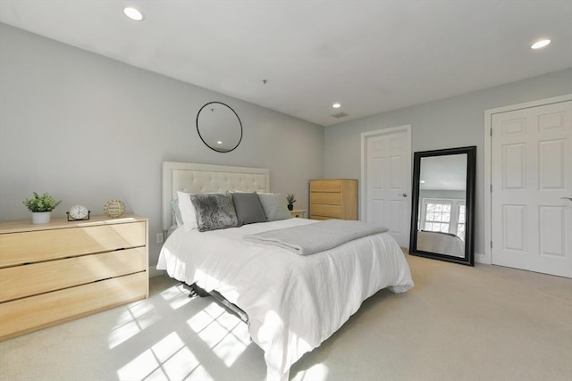 410 Salem St Unit 707, Wakefield, MA 01880 - bedroom with light carpet and recessed lighting