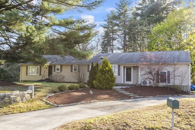 view of ranch-style home