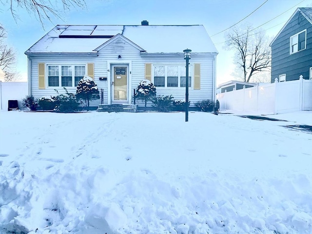 view of front of house