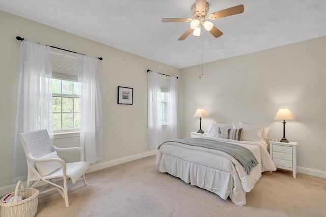 82 Virginia Rd Unit 405, Lincoln, MA 01773 - carpeted bedroom with multiple windows, baseboards, and a ceiling fan