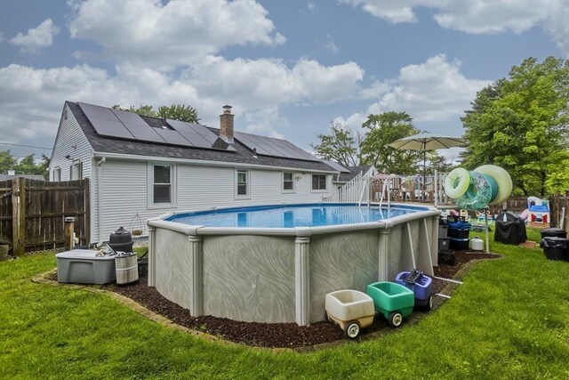 83 Chalmers St, Springfield, MA 01118 - view of pool featuring a deck