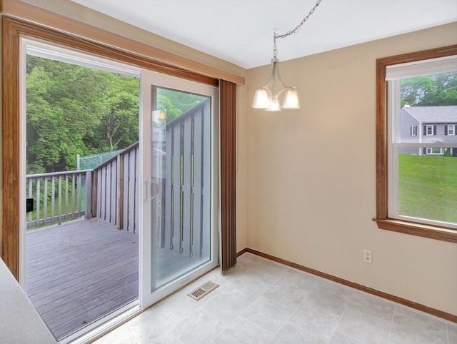 18 Sharron Dr Unit 18, Easton, MA 02375 - entryway with a chandelier and baseboards