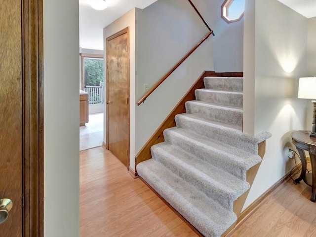 18 Sharron Dr Unit 18, Easton, MA 02375 - stairway featuring wood finished floors