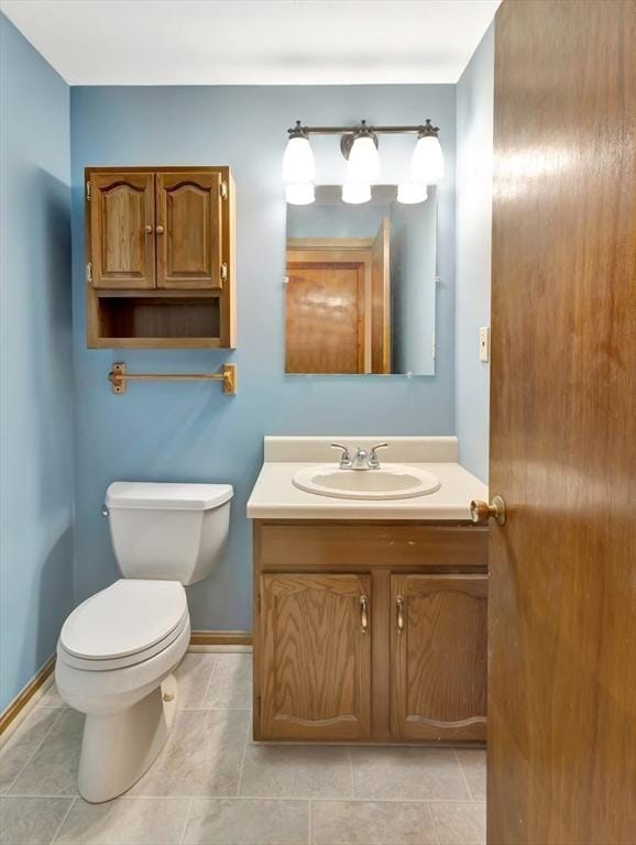 18 Sharron Dr Unit 18, Easton, MA 02375 - bathroom with vanity and tile patterned floors