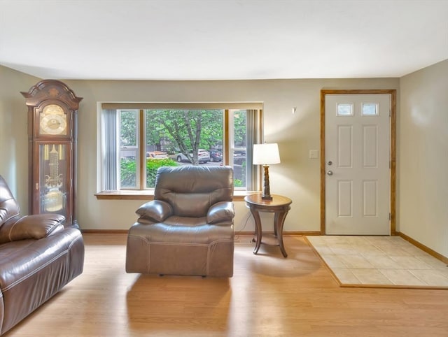 18 Sharron Dr Unit 18, Easton, MA 02375 - entryway with baseboards and light wood-style floors