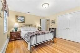 5 Hickory Rd, Southborough, MA 01772 - bedroom featuring wood finished floors and a closet