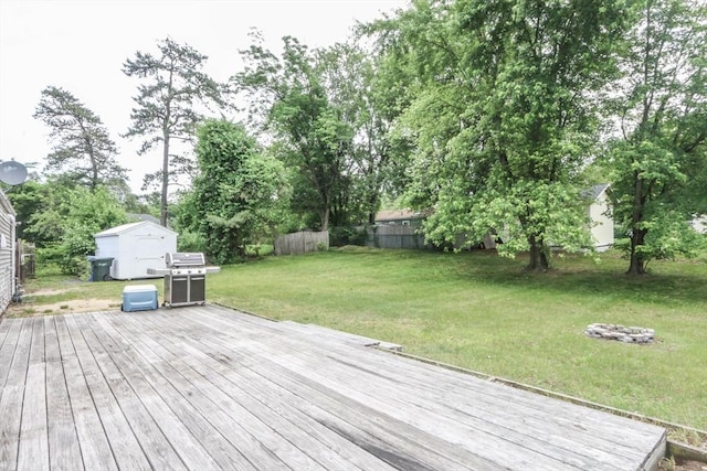15 Fredette St, Springfield, MA 01109 - deck featuring a shed and view of wooded area