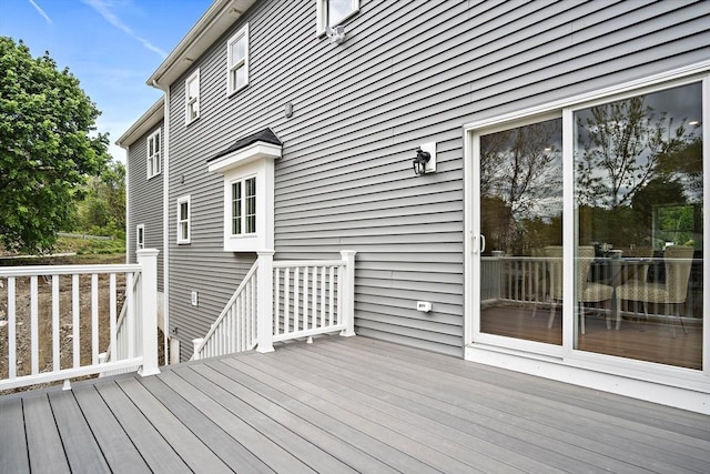 7 Locust St, Woburn, MA 01801 - view of deck