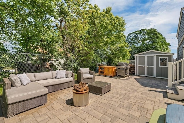 49 Pinehurst Ave, Methuen, MA 01844 - view of patio / terrace featuring an outdoor hangout area and area for grilling