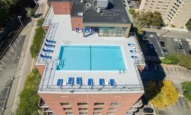 77 Adams St Unit 109, Quincy, MA 02169 - view of subject property featuring a pool