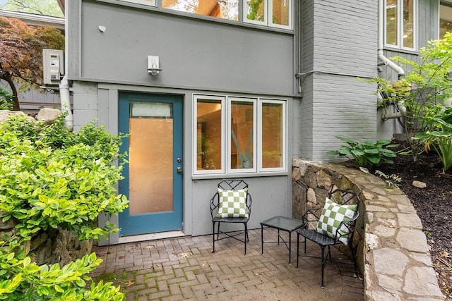 5 Mason St, Lexington, MA 02421 - entrance to property with a patio