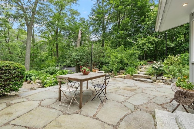 5 Mason St, Lexington, MA 02421 - view of patio / terrace with outdoor dining space