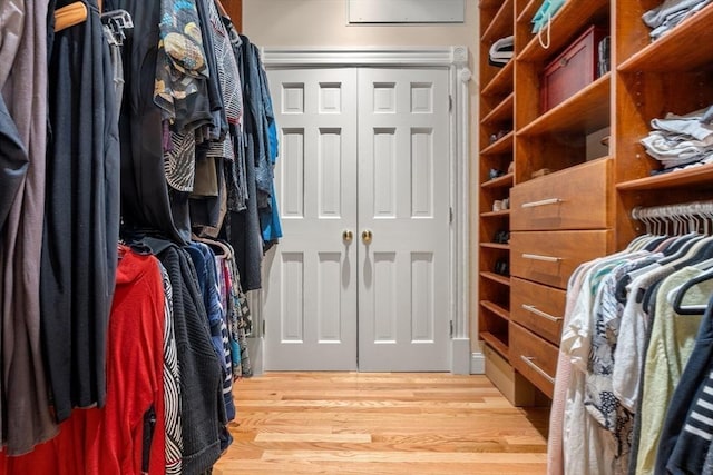 151 Beacon St Unit 4, Boston, MA 02116 - spacious closet featuring wood finished floors