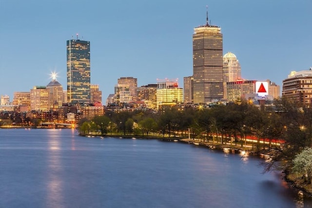 151 Beacon St Unit 4, Boston, MA 02116 - skyline view with a nearby body of water