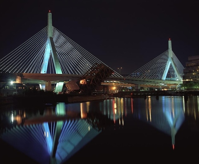 151 Beacon St Unit 4, Boston, MA 02116 - water view featuring a notable bridge
