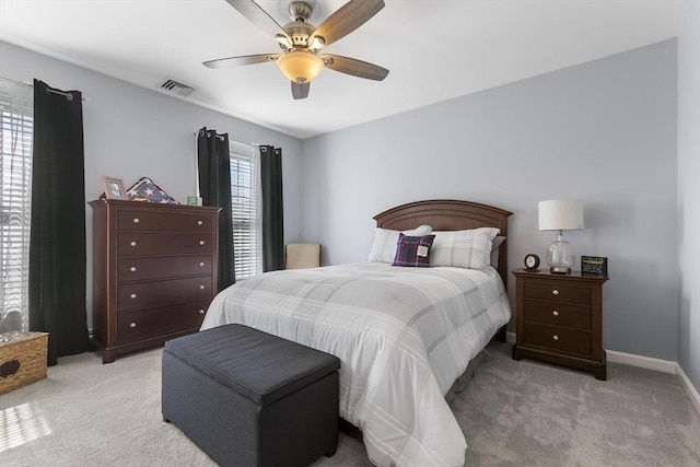 16 Windsor St, Everett, MA 02149 - bedroom featuring light colored carpet, baseboards, and ceiling fan