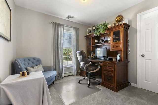 16 Windsor St, Everett, MA 02149 - office with baseboard heating and light carpet
