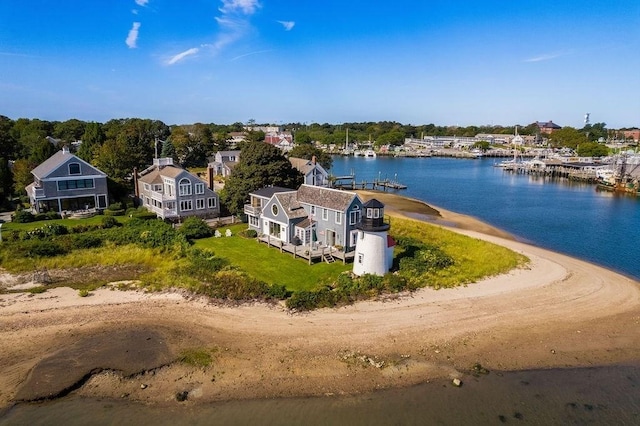 107 Channel Point Rd, Barnstable, MA 02601 - aerial view of a nearby body of water