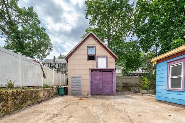24 N Byron Ave, Brockton, MA 02301 - view of shed with a fenced backyard