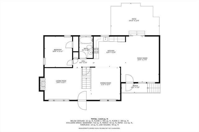 floor plan / room layout