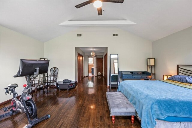 146 Field St, Taunton, MA 02780 - bedroom featuring wood finished floors and lofted ceiling