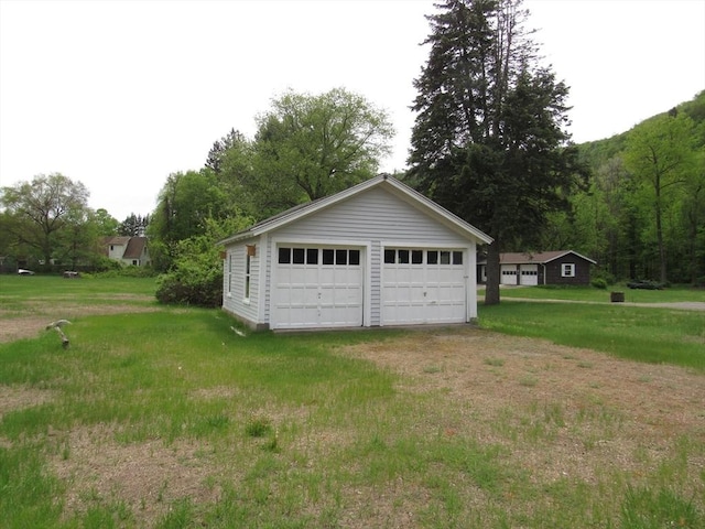 4 Aldrich Ave, Huntington, MA 01050 - view of detached garage