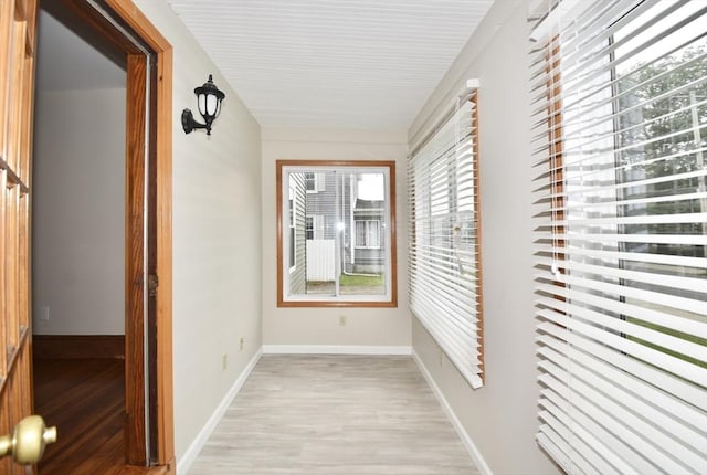 130 Center St, Ludlow, MA 01056 - hall with light wood-type flooring and baseboards