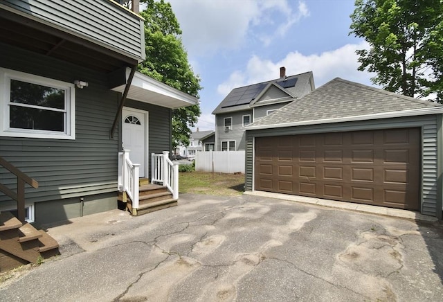 130 Center St, Ludlow, MA 01056 - view of garage
