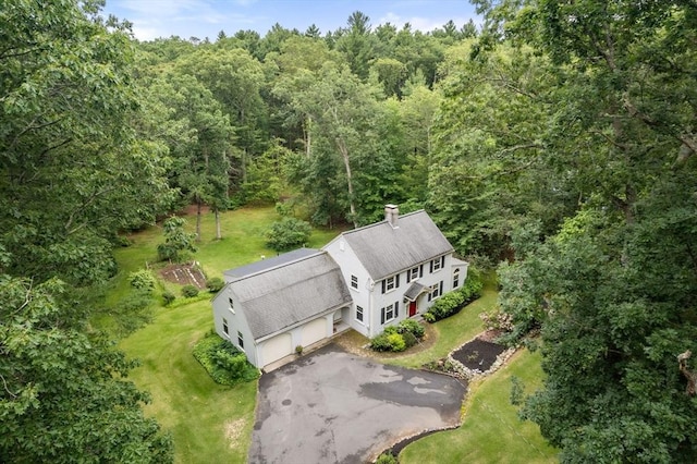 19 Birch St, Millis, MA 02054 - view of subject property featuring a forest