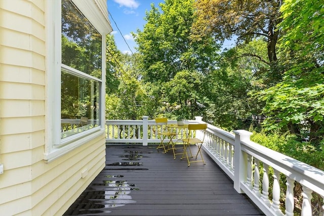 10 Eliot Rd, Lexington, MA 02421 - view of wooden deck