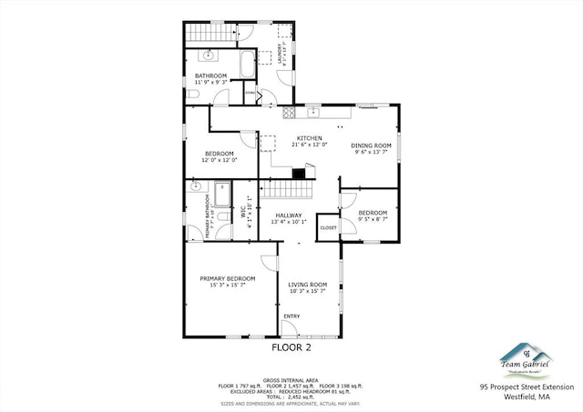 95 Prospect Street Ext, Westfield, MA 01085 - plan